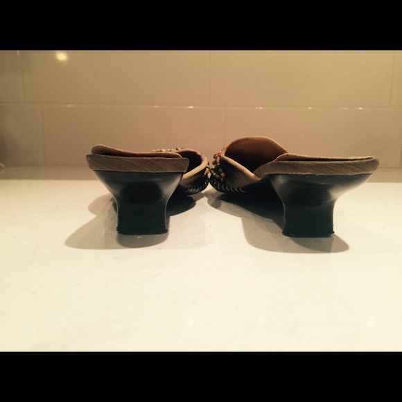 Matisse Retro slippers on beaded low heal - Picture 4 of 5